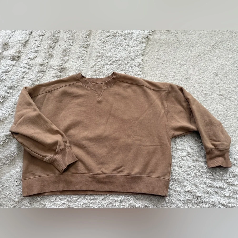 Born Primitive Pump Sweatshirt in Camel Color. Not Cream as pictured. Size S - Picture 4 of 9